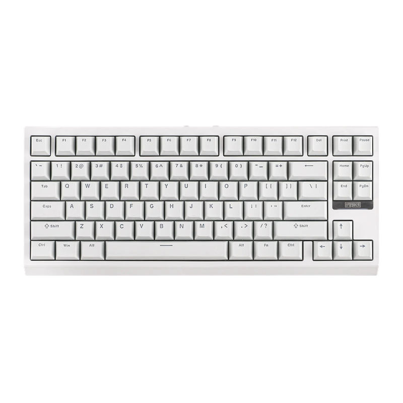 EPOMAKER G84 - Color:White - Switch:EPOMAKER Creamy Jade Switch