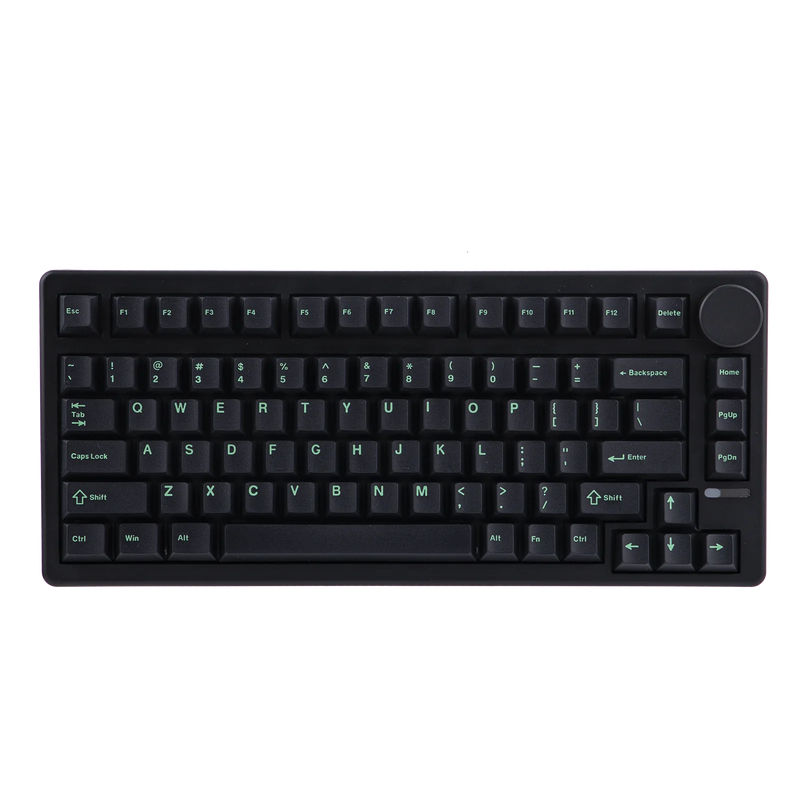 EPOMAKER QK81 - Color:Black Green - Switch:EPOMAKER Flamingo Switch