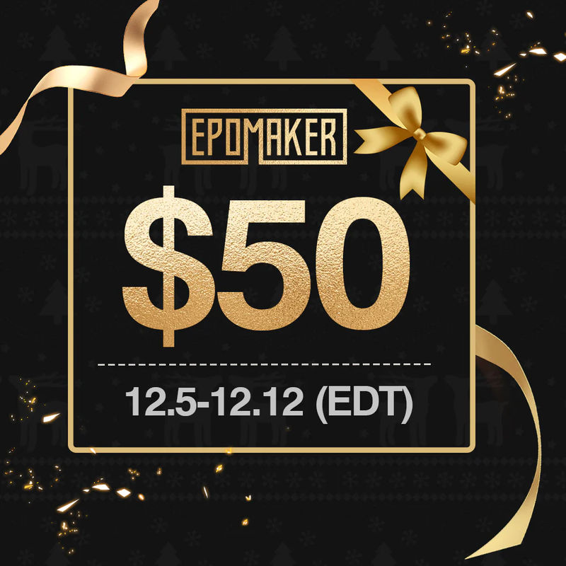Epomaker Xmas Cash Back Reservation Card - Type:$50 RC