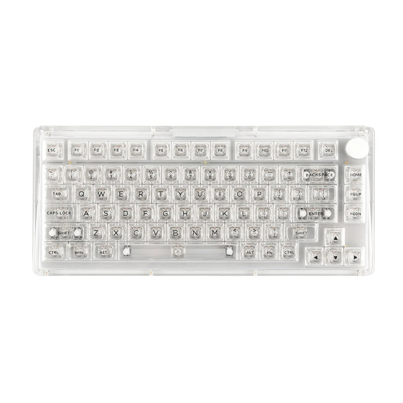 KiiBOOM Phantom 81 V3 - Color:Clear - Switch:KiiBOOM Crystal Switch