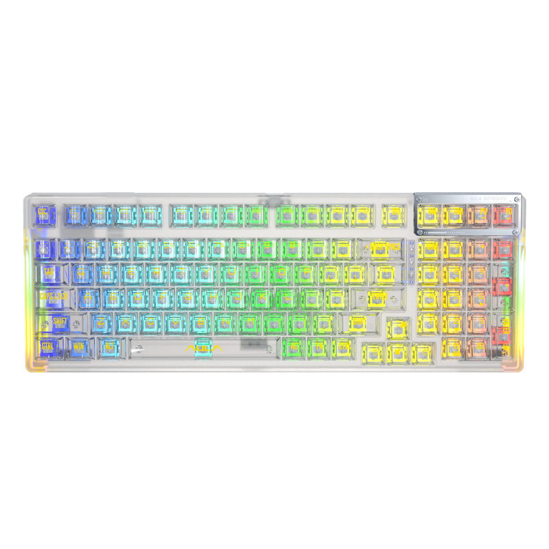 EPOMAKER x AULA F98 - Color:Clear - Switch:Ice Crystal Switch