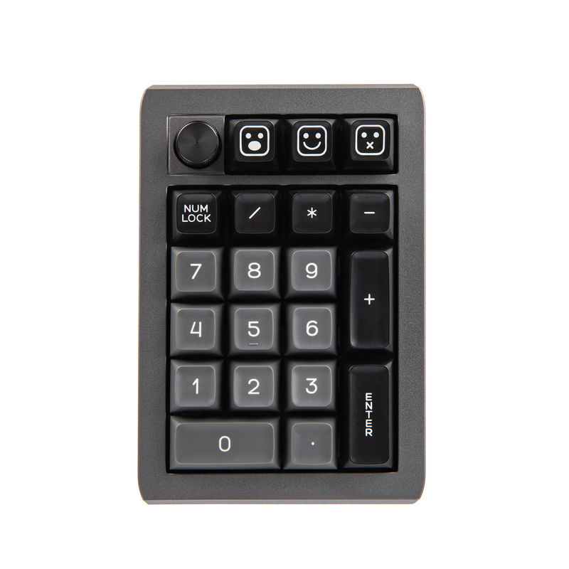 EPOMAKER EK21 - Color:Black - Switch:Gateron Pro Yellow Switch