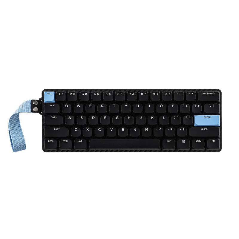 Epomaker Carbon60 - Color:Black - Switch:Gateron Brown Low Switch