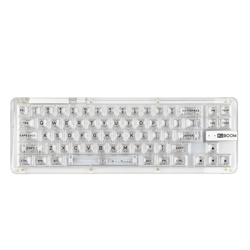 KiiBOOM Phantom 68 - Color:Crystal Clear