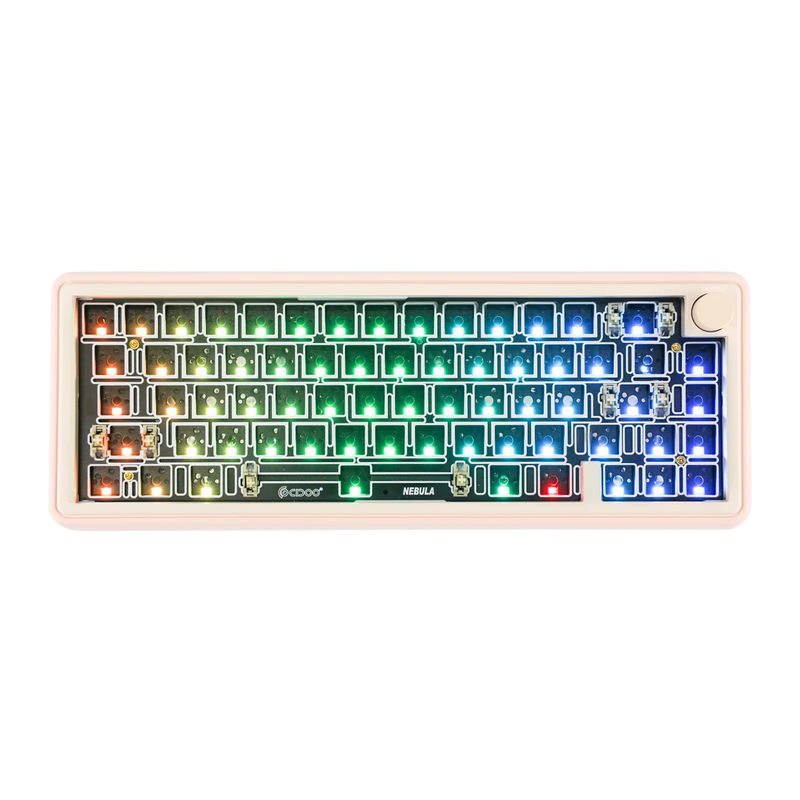 CIDOO Nebula - Model:Barebones Kit - Color:Pink - Swich:None