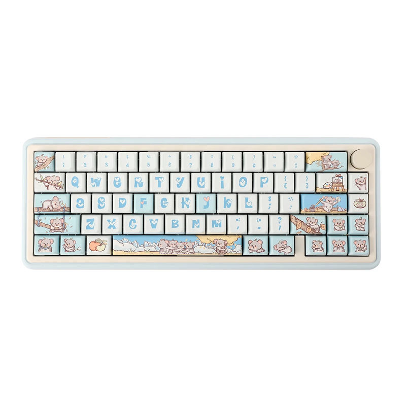 CIDOO Nebula - Model:Assembled keyboard - Color:Blue - Swich:CIDOO Carda Switch
