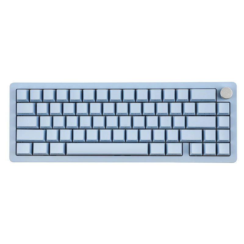 Epomaker Tide65 QMK/VIA - Color:Blue - Keycap:Side Printed - Switch:Epomaker Lemon Switch
