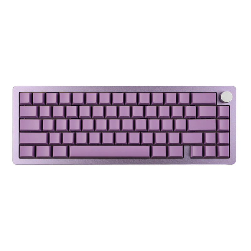 Epomaker Tide65 QMK/VIA - Color:Purple - Keycap:Side Printed - Switch:Epomaker Lemon Switch