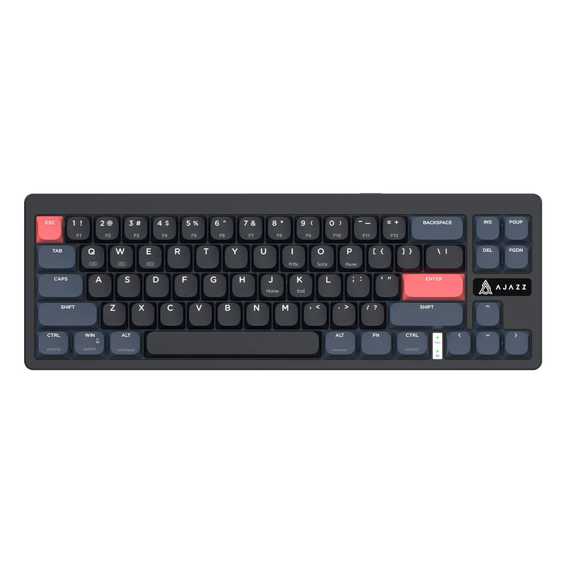 Ajazz AKL680 - Color:Blue Black - Switch:Low-profile Blue Switch