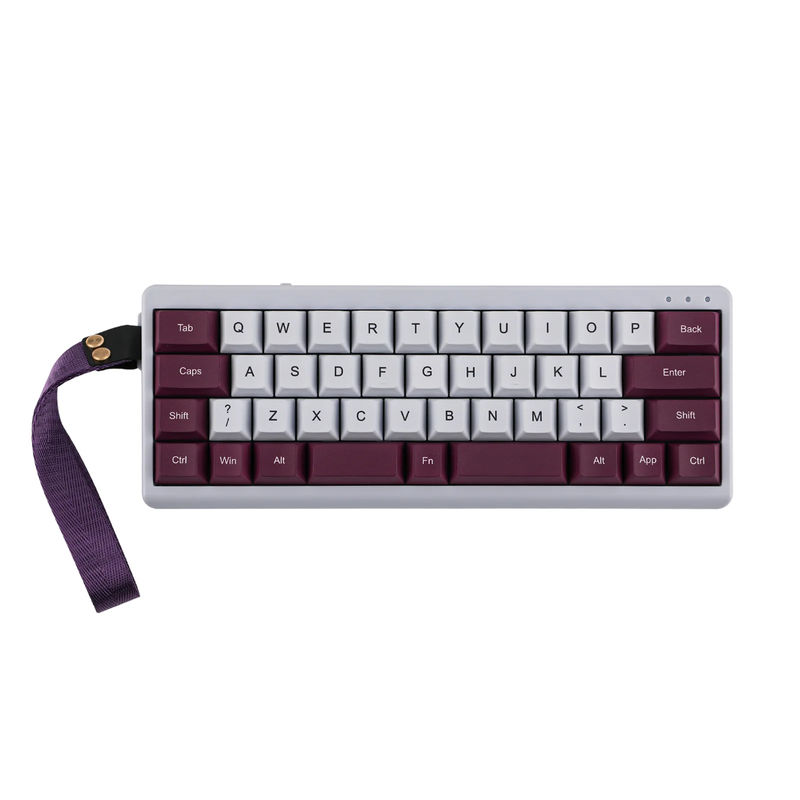 Epomaker TH40 - Model:QMK/VIA - Color:Purple - Switch:Epomaker Flamingo Switch