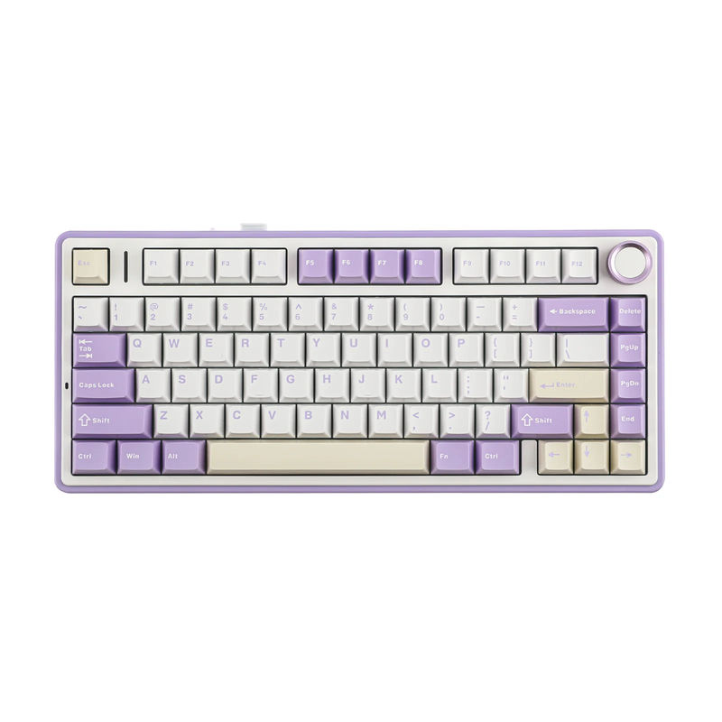 EPOMAKER x AULA F75 - Color Theme:Purple - Switch:LEOBOG Reaper Switch
