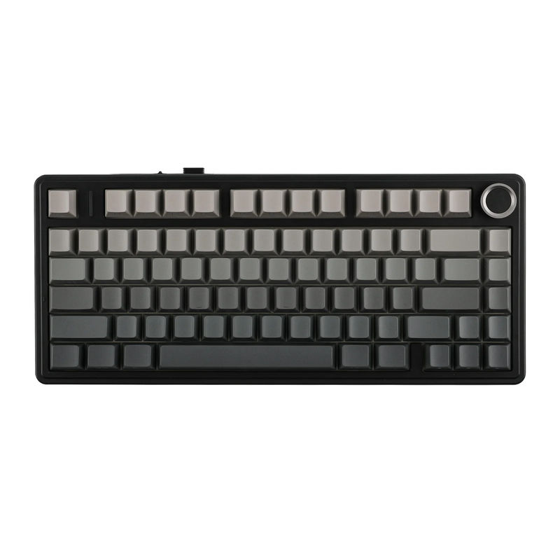 EPOMAKER x AULA F75 - Color Theme:Black (Side-Printed) - Switch:LEOBOG Reaper Switch