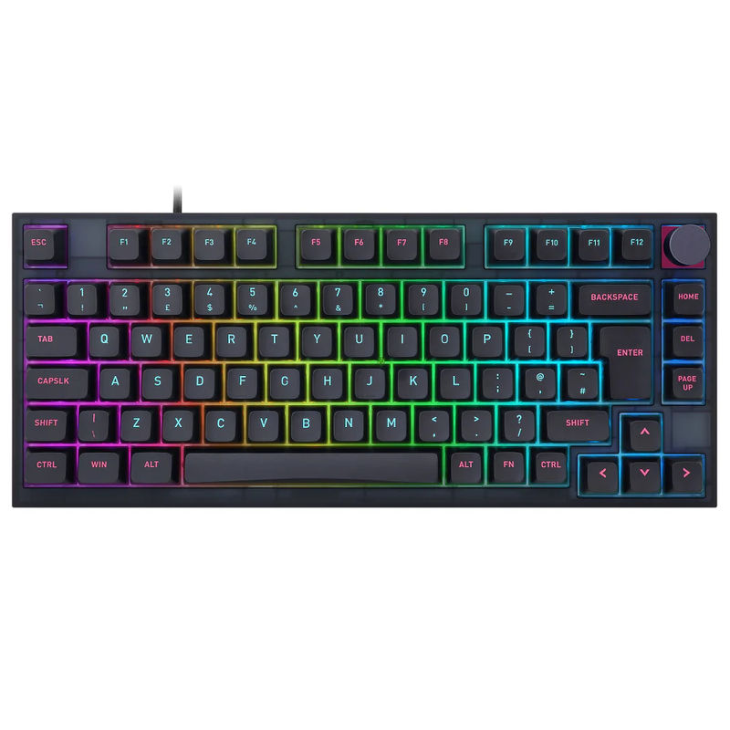 SKYLOONG GK75 - Layout:ISO - GK6 Profile - Switch:Gateron Optical Black