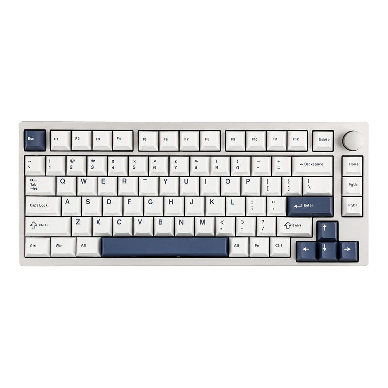 Epomaker P75 - Color:Silver - Switch:Epomaker Wisteria Switch (Linear)