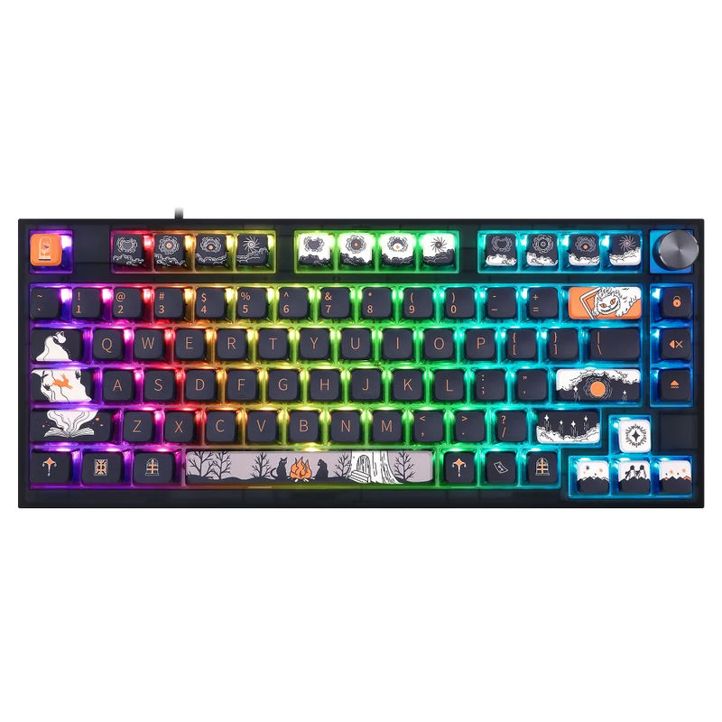 SKYLOONG GK75 Dark Fairy-tale - Switch:Gateron Optical Red