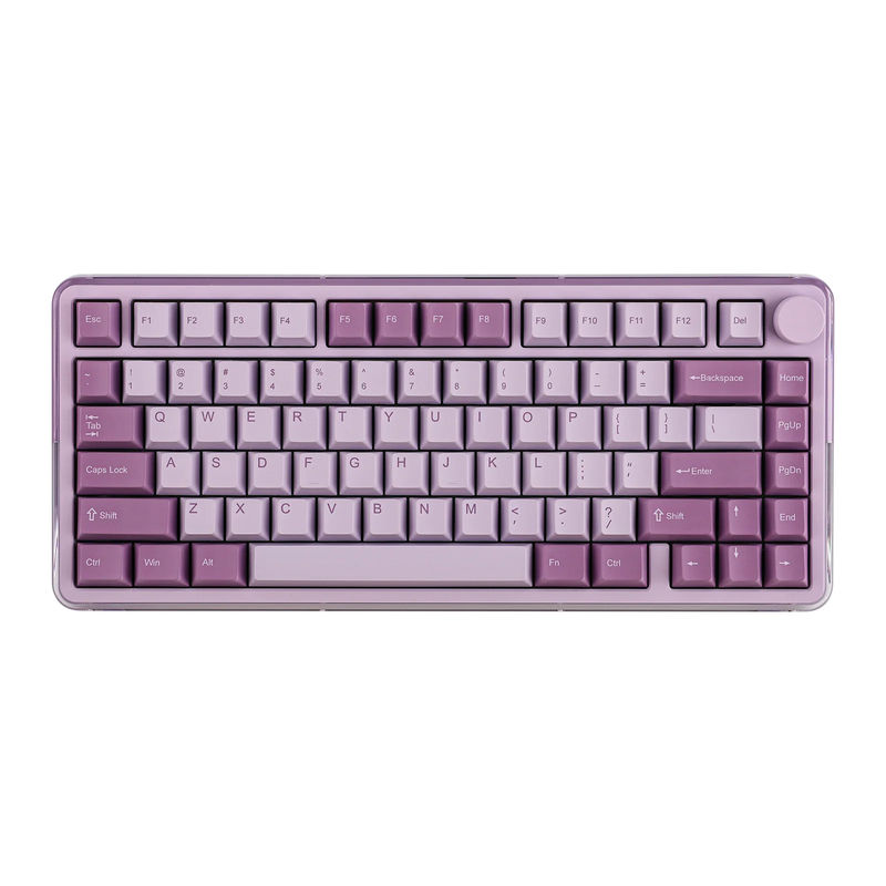 KiiBOOM Breeze 75 - Color:Purple - Switch:KiiBOOM Matcha Latte Switch V2 - 38g