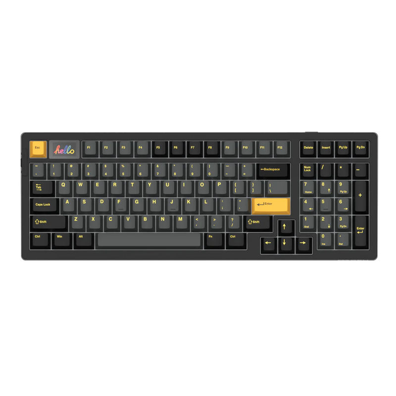 Dareu A98 Pro - Color:Black Gold - Switch:Sky V4 Switch
