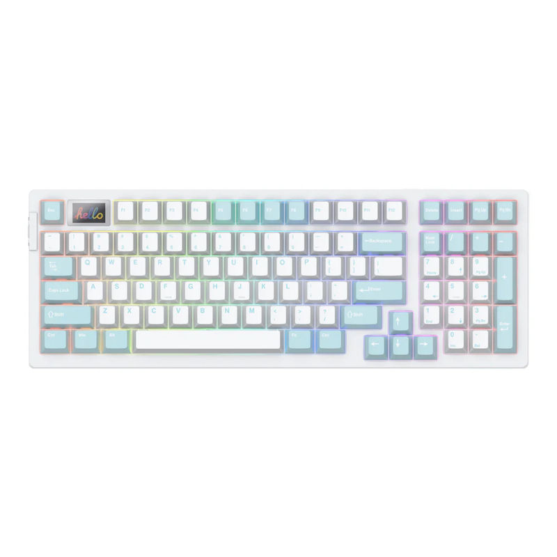 Dareu A98 Pro - Color:White Blue - Switch:Sky V4 Switch