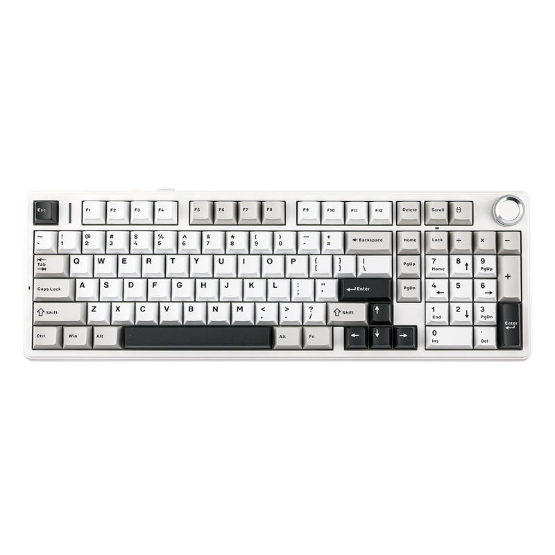 EPOMAKER x AULA F99 PRO - Color:White Black Grey - Switch:StarArrow Switch