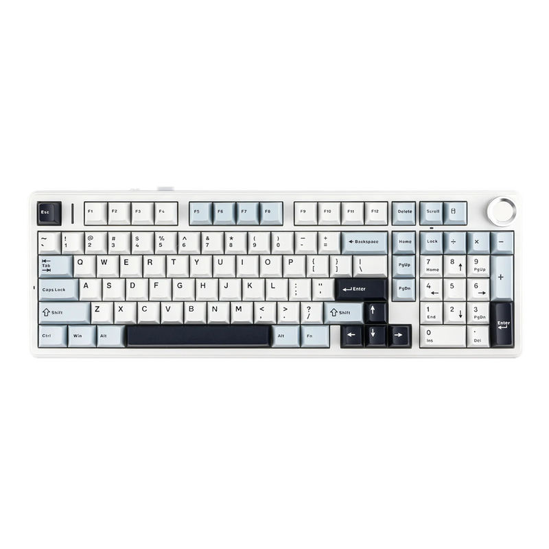 EPOMAKER x AULA F99 PRO - Color:Blue White Black - Switch:StarArrow Switch