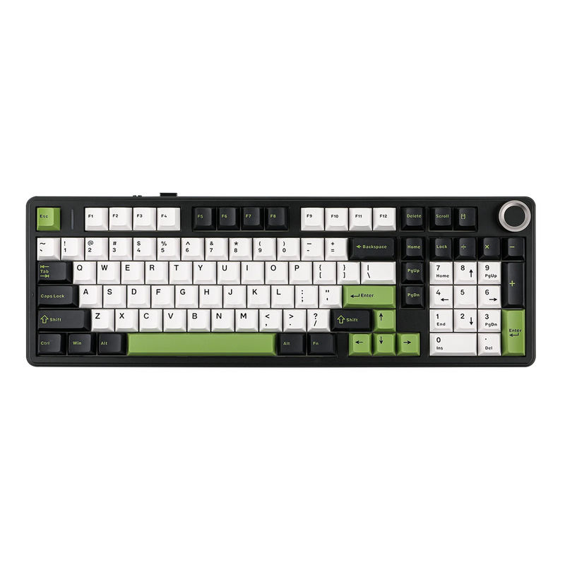 EPOMAKER x AULA F99 PRO - Color:Black Green - Switch:StarArrow Switch