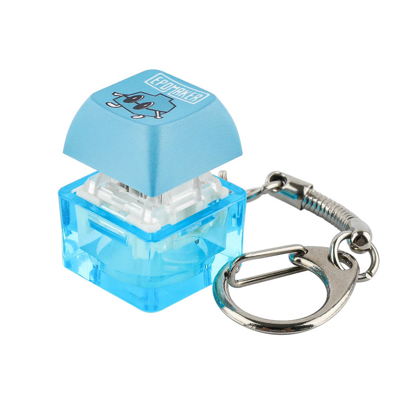 Epomaker Keychain - Color:Blue - Blue - Switch:Gateron Blue Switch