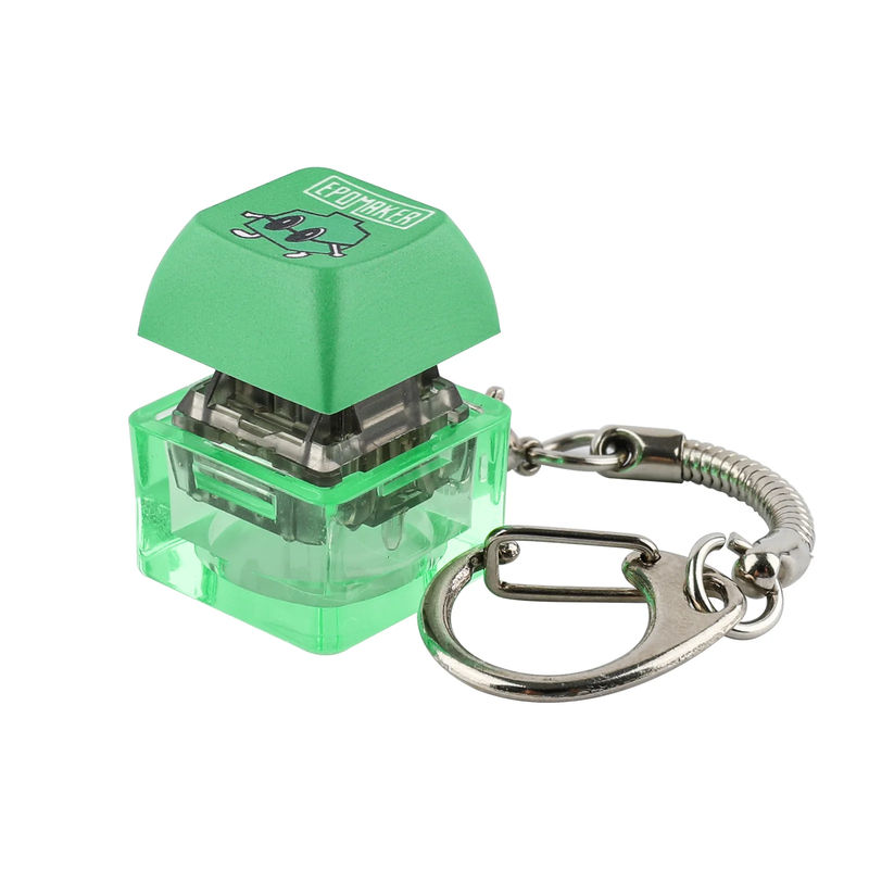Epomaker Keychain - Color:Green - Green - Switch:Gateron Blue Switch
