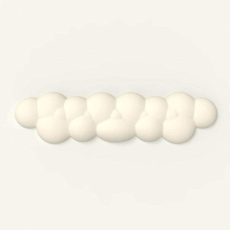 EPOMAKER Marshmallow Wrist Rest - Color:Jasmine White