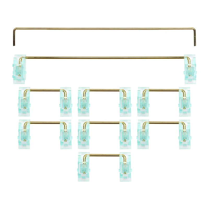 Everglide Panda V3 Stabilizers Set - Color:Cyan