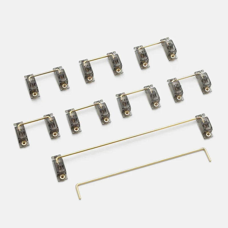 Everglide V2 Screw-In Stabilizer Set - Color:Black