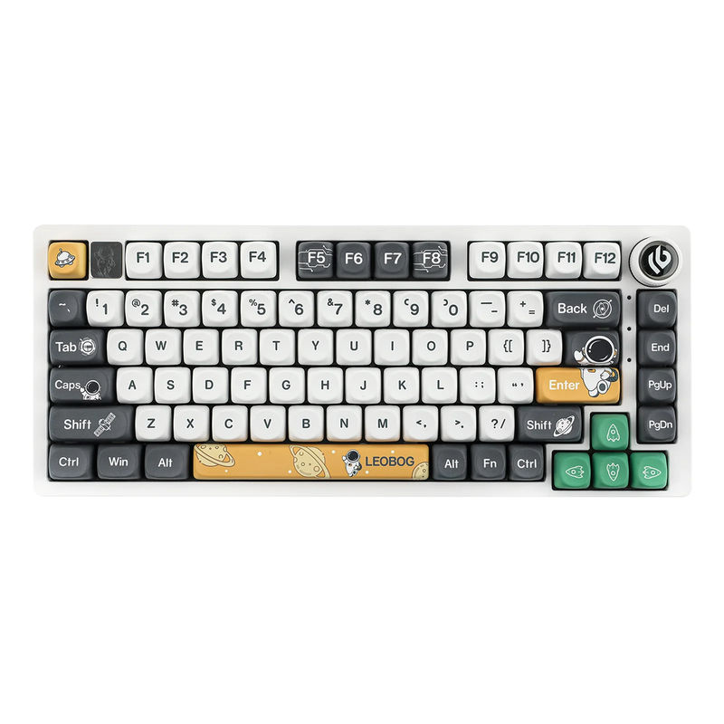 EPOMAKER x LEOBOG Hi75 - Case Color:Astronaut - Model:Assembled Keyboard-SOA - Switch:Building Block Switch