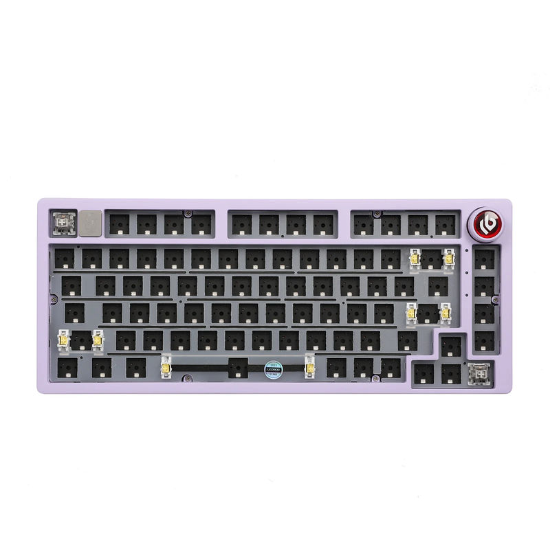 EPOMAKER x LEOBOG Hi75 - Case Color:Purple - Model:Barebone Kit - Switch:None