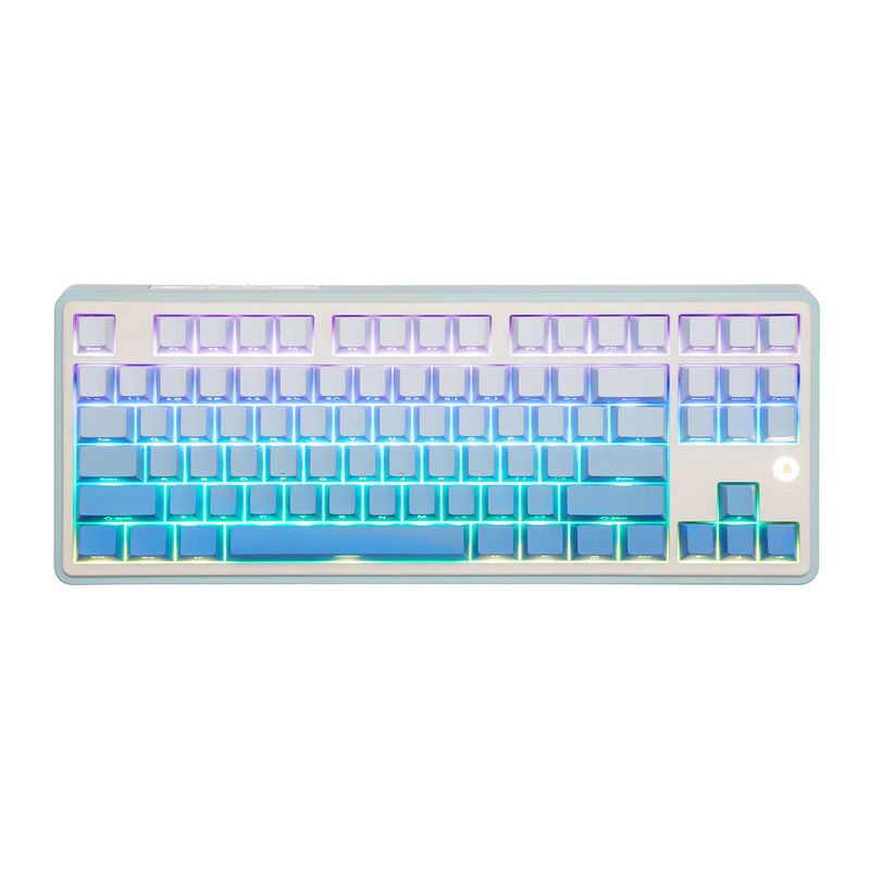 Ajazz AK870 - Model:Without Screen - Color:Blue (Side-Printed) - Switch:Flying Fish Switch