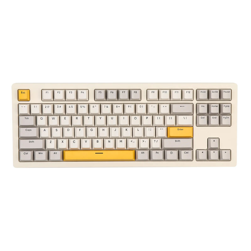 Ajazz AKC087 - Model:Assembled Keyboard - Switch:Ajazz AS101 Yellow Switch