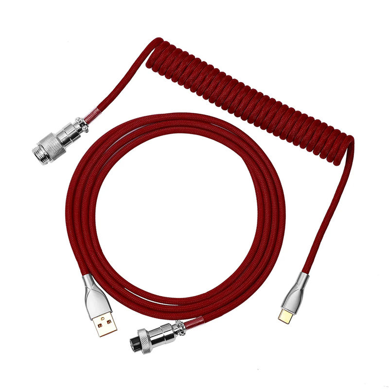 Epomaker MIX Cable - Color:Crimson
