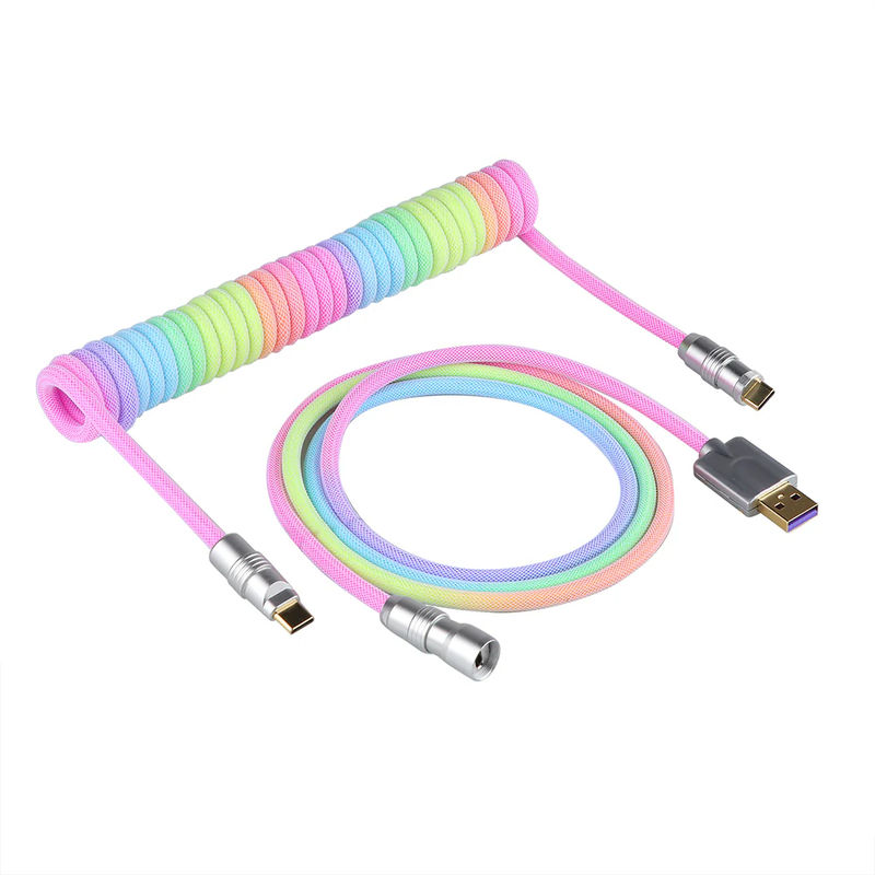 Epomaker MIX Cable - Color:Rainbow-C