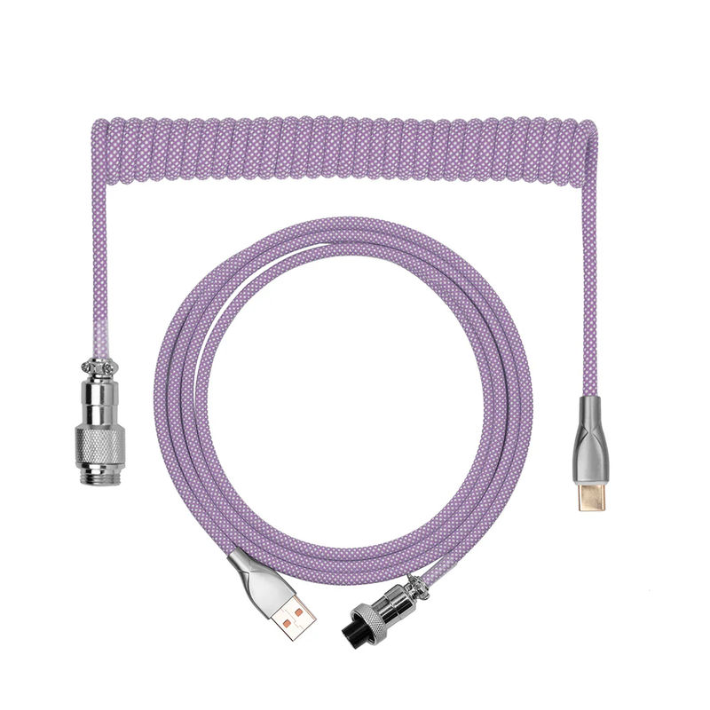 Epomaker Macaron Cable - Color:Light Purple