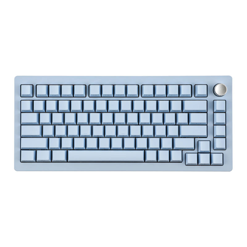 Epomaker Tide75 QMK/VIA - Color:Blue - Keycap:Side Printed - Switch:Epomaker Zebra Switch
