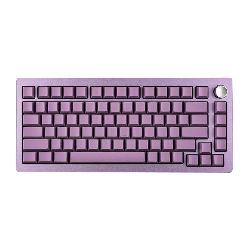 Epomaker Tide75 QMK/VIA - Color:Purple - Keycap:Side Printed - Switch:Epomaker Lemon Switch