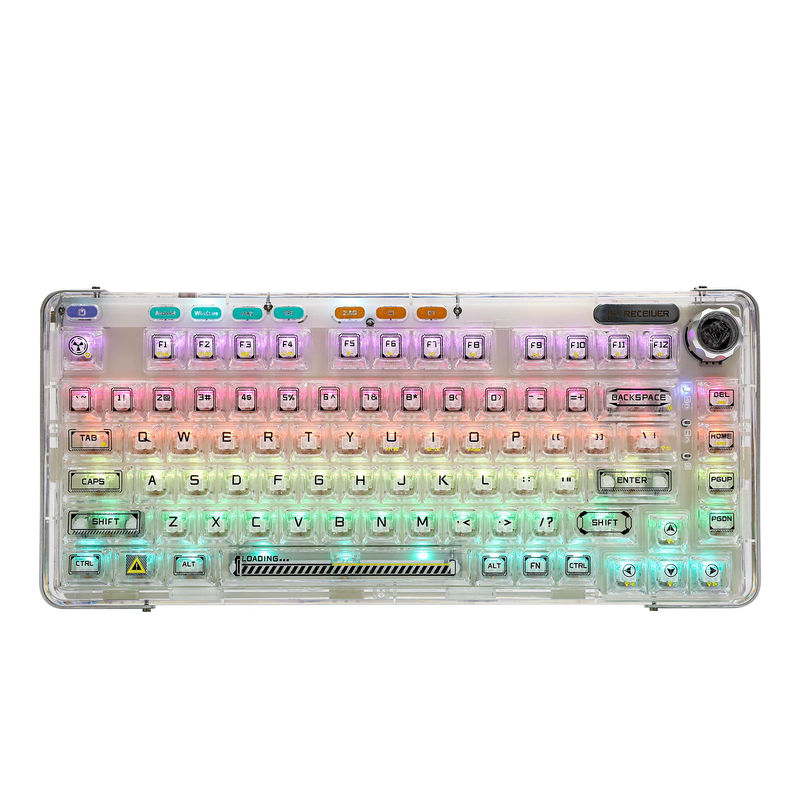 AULA F81 - Color:White - Switch:Ice Soul Switch