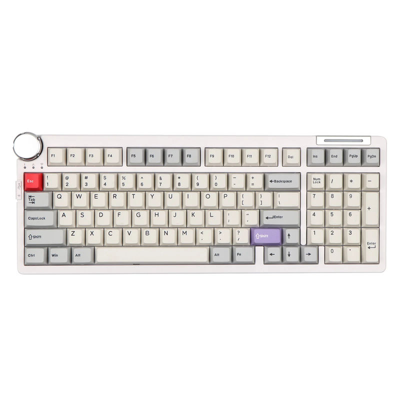 CIDOO ABM098 - Case Color:Grey - Switch:CIDOO Matte Switch