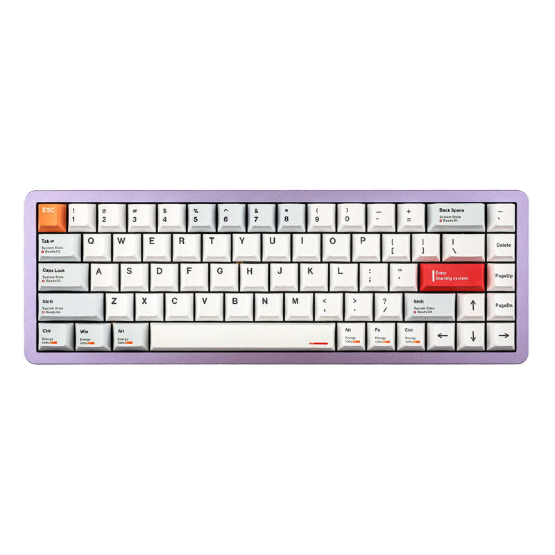 Everglide AE68 - Case Material:Aluminium - Plate Material:PC