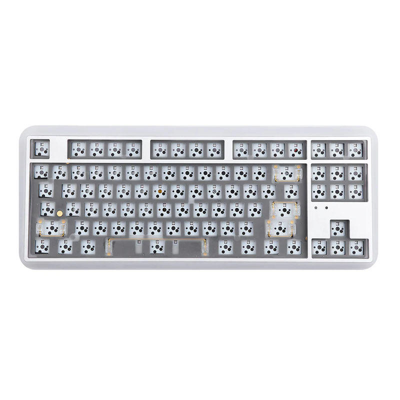 Epomaker Everglide SK87 Kit - Color:Frost White - Plate Material:PC Plate