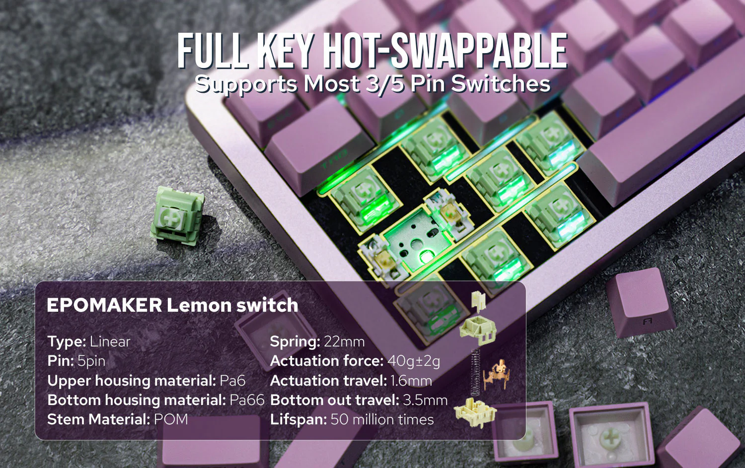 Epomaker Tide65 QMK/VIA