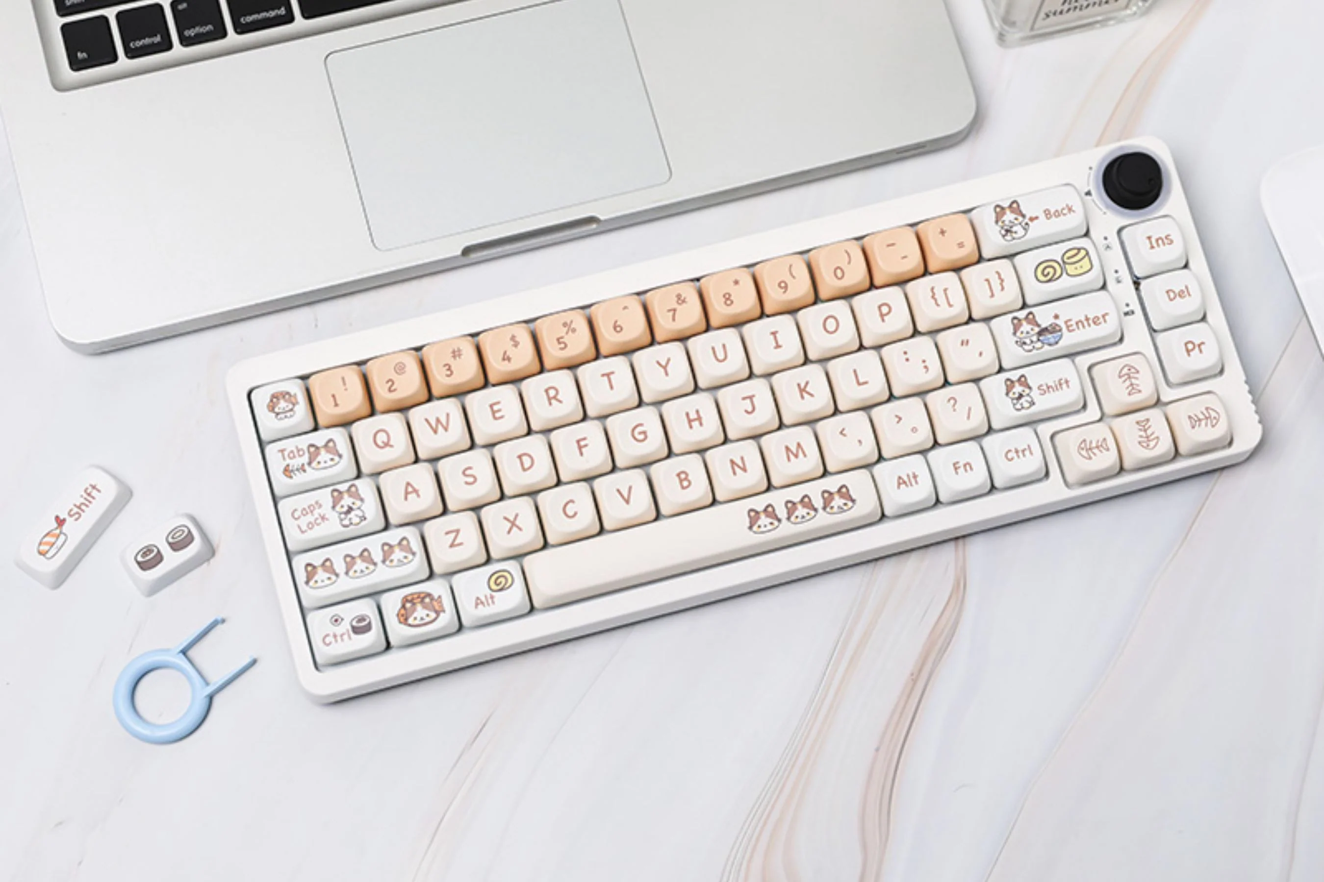 Epomaker Meow Sushi keycaps Set