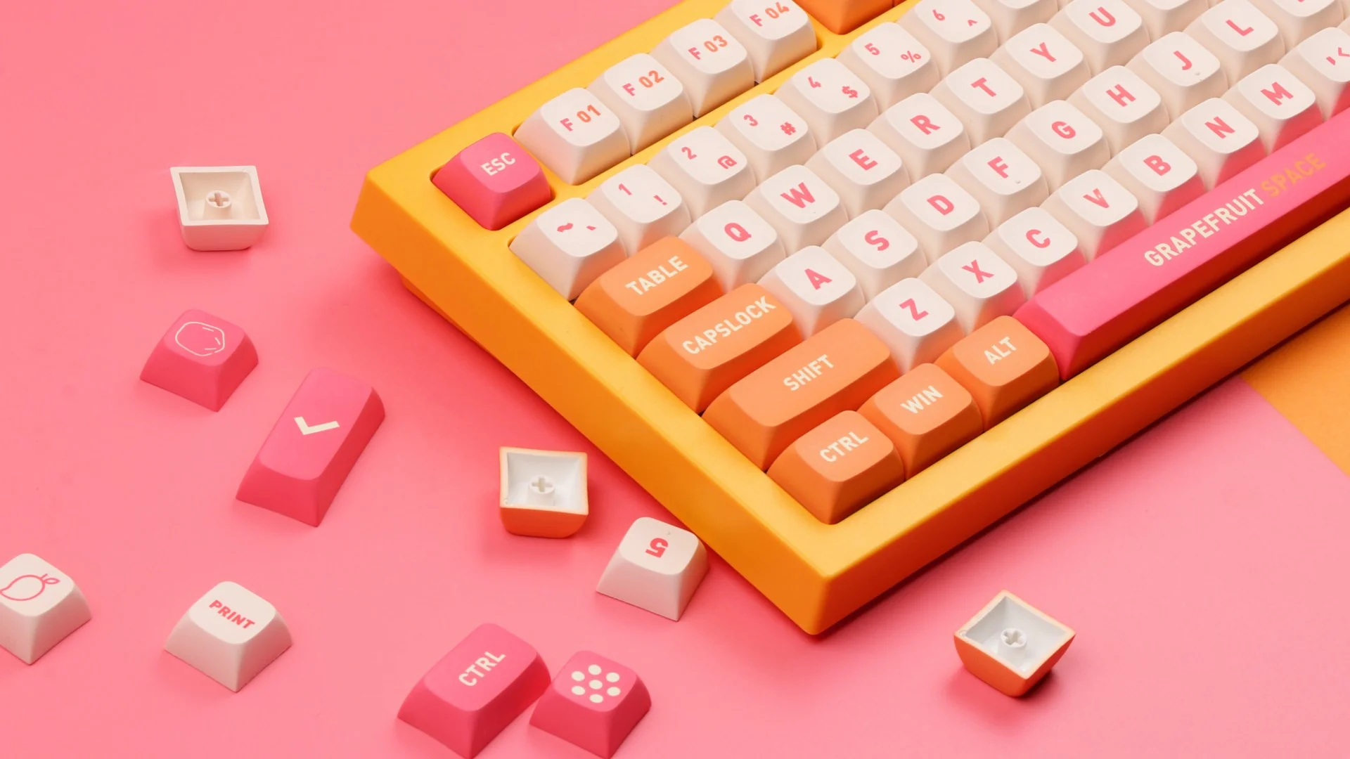 Epomaker Mango Dessert Keycaps Set