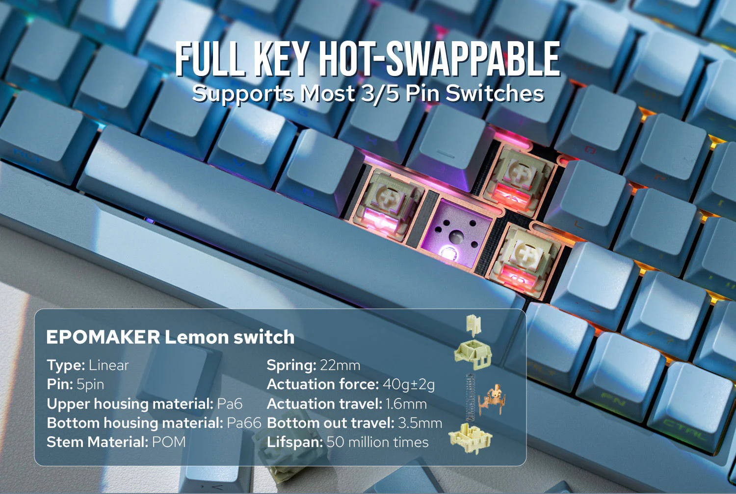 Epomaker Tide75 QMK/VIA