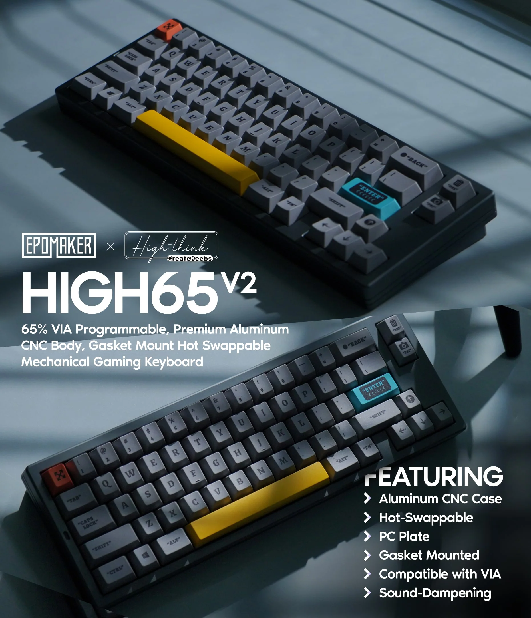 [Promotion] EPOMAKER Createkeebs High65 V2