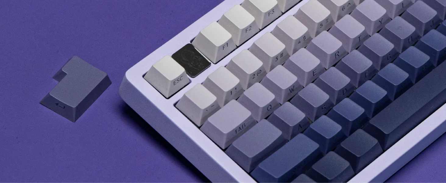 EPOMAKER Lavender Keycaps Set