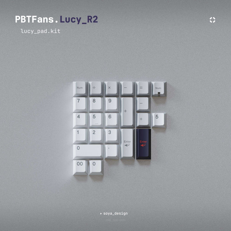 PBTfans Lucy R2 - Kits:Numpad